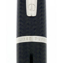 2001 ALFRED DUNHILL AD2000 CARBON FIBRE 18K MED NIB FOUNTAIN PEN NEVER INKED OFFERED BY ANTIQUE DIGGER