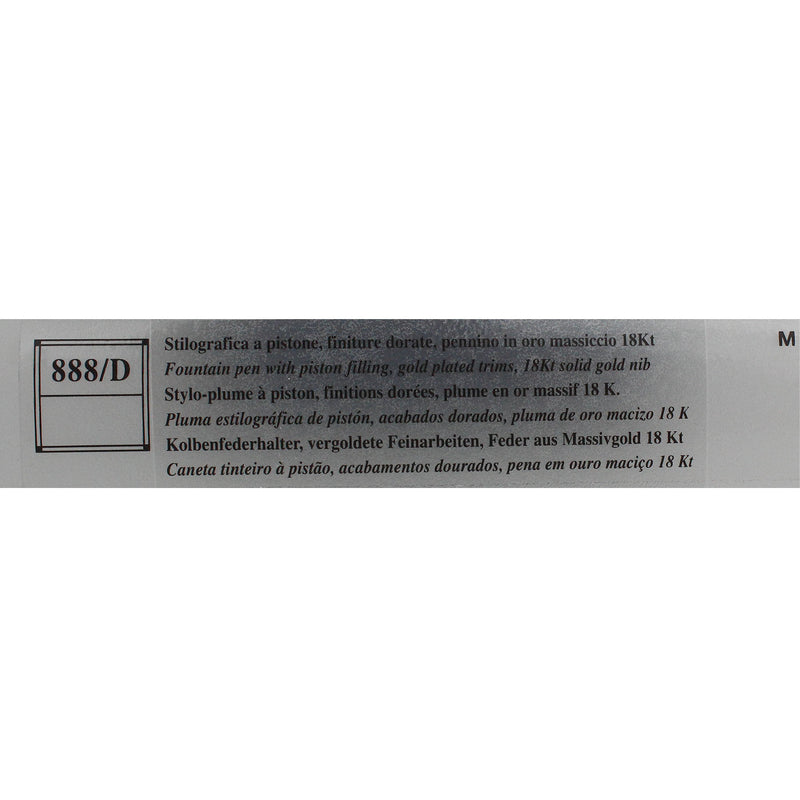 2001 AURORA 88 DEMONSTRATOR LIMITED EDITION FOUNTAIN PEN NEVER INKED OFFERED BY ANTIQUE DIGGER