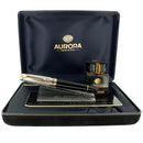 2001 AURORA OPTIMA ULTIMA LIRA LIMITED EDITION FOUNTAIN PEN NEVER INKED OFFERED BY ANTIQUE DIGGER