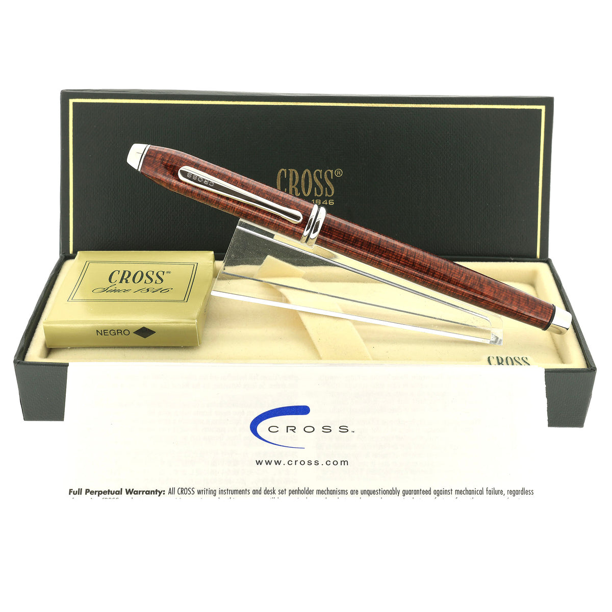 2001 CROSS TOWNSEND AFFINITY SPECIAL EDITION OCHRE FINISH FOUNTAIN PEN