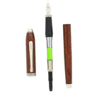 2001 CROSS TOWNSEND AFFINITY SPECIAL EDITION OCHRE FINISH FOUNTAIN PEN NEVER INKED OFFERED BY ANTIQUE DIGGER