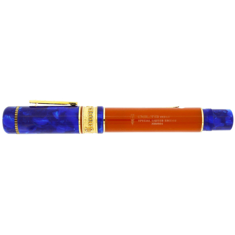 2001 DELTA CORONA DE ARAGON SPECIAL LIMITED EDITION 350/864 FOUNTAIN PEN NEVER INKED OFFERED BY ANTIQUE DIGGER