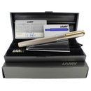 2001 LAMY PERSONA TITANIUM FINISH 14K NIB FOUNTAIN PEN NEVER INKED OFFERED BY ANTIQUE DIGGER