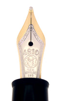 NEVER INKED 2001 MONTBLANC CHOPIN MEISTERSTUCK MEDIUM NIB FOUNTAIN PEN STICKERED OFFERED BY ANTIQUE DIGGER