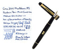2001 MONTBLANC MEISTERSTUCK N°145 GOLD TRIM CLASSIQUE MEDIUM NIB FOUNTAIN PEN STICKERED OFFERED BY ANTIQUE DIGGER