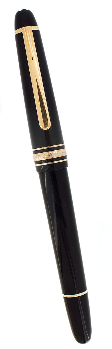 2001 MONTBLANC MEISTERSTUCK N°145 GOLD TRIM CLASSIQUE MED NIB FOUNTAIN PEN OFFERED BY ANTIQUE DIGGER