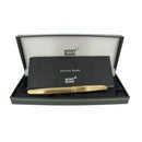 C2001 MONTBLANC 144 CLASSIQUE SOLITAIRE STERLING VERMEIL LINED PATTERN ROLLERBALL OFFERED BY ANTIQUE DIGGER