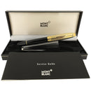 2001 MONTBLANC 146 LE GRAND DOUE BLACK W/GOLD PLATED CAP FOUNTAIN PEN NEVER INKED OFFERED BY ANTIQUE DIGGER
