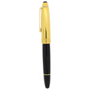 2001 MONTBLANC 146 LE GRAND DOUE BLACK W/GOLD PLATED CAP FOUNTAIN PEN NEVER INKED OFFERED BY ANTIQUE DIGGER