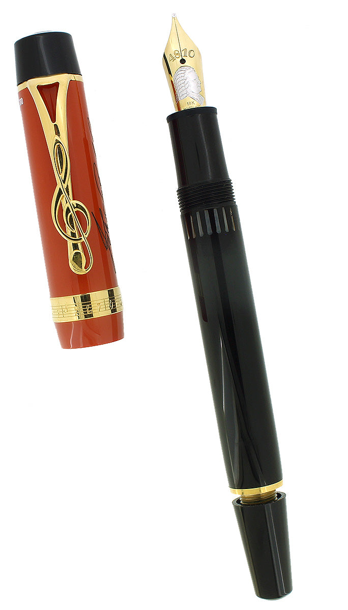 2001 MONTBLANC JOHANN SEBASTIAN BACH LIMITED EDITION FOUNTAIN PEN OFFERED BY ANTIQUE DIGGER