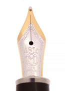 NEVER INKED MONTBLANC SOLITAIRE JUNGLE EYES BLUE TOPAZ FOUNTAIN PEN STICKERED & BOXED OFFERED BY ANTIQUE DIGGER