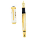 2001 MONTBLANC MARQUISE DE POMPADOUR LIMITED EDITION 4810 18K MED NIB FOUNTAIN PEN NEVER INKED OFFERED BY ANTIQUE DIGGER