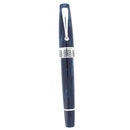 2001 MONTEGRAPPA EXTRA 1930 MIDNIGHT BLUE & STERLING FOUNTAIN PEN NEVER INKED OFFERED BY ANTIQUE DIGGER