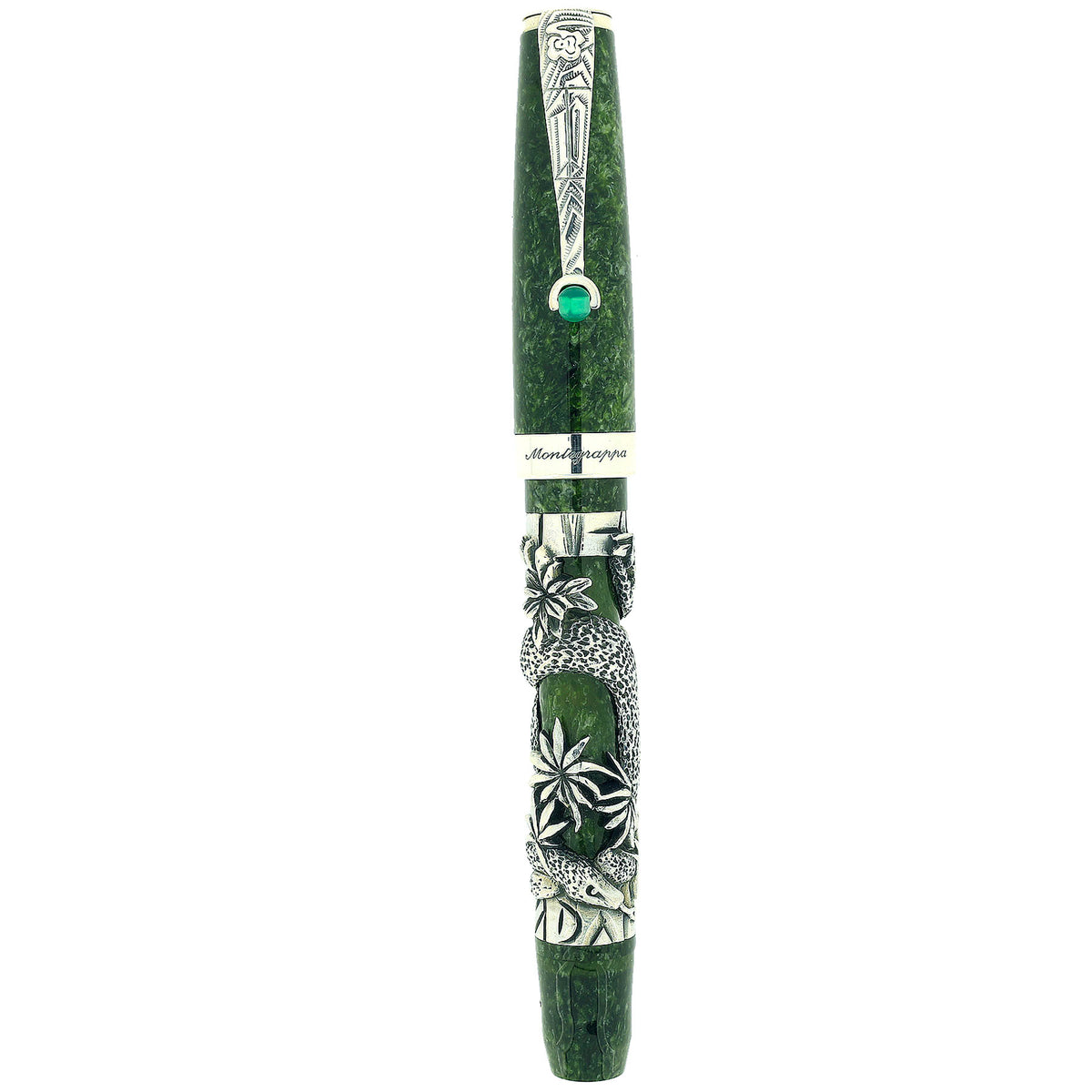 筆記具 Montegrappa Zodiac Snake  No.426 2001 MONTEGRAPPA ORIENTAL ZODIAC SNAKE STERLING LIMITED EDITION FOUNTA