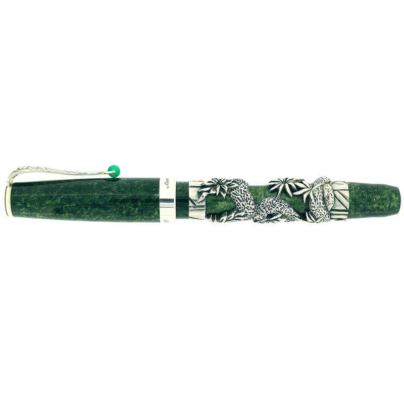 2001 MONTEGRAPPA ORIENTAL ZODIAC SNAKE STERLING LIMITED EDITION FOUNTA
