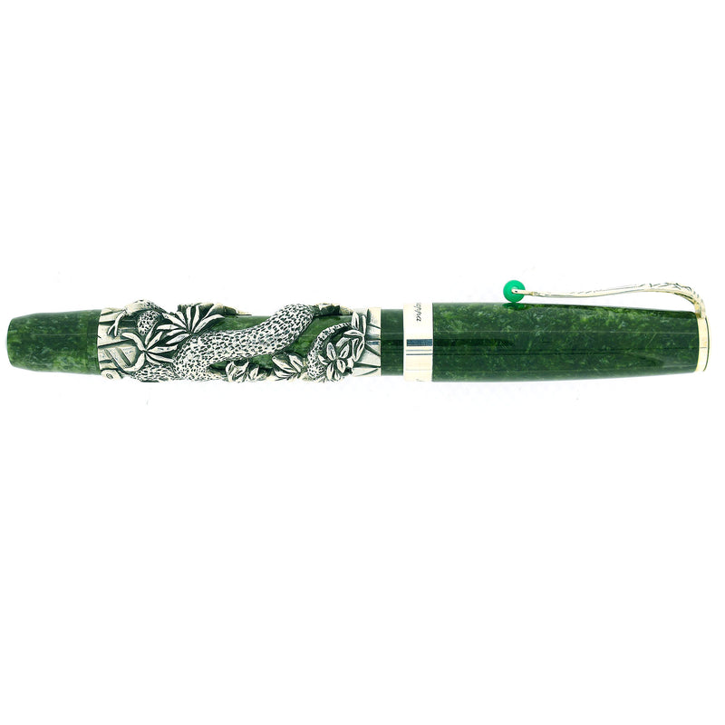 2001 MONTEGRAPPA ORIENTAL ZODIAC SNAKE STERLING LIMITED EDITION FOUNTA