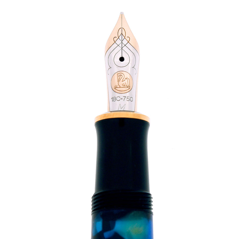 2001 PELIKAN M620 SPECIAL EDITION CITY SERIES STOCKHOLM FOUNTAIN PEN NEVER INKED OFFERED BY ANTIQUE DIGGER