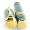 1995 AURORA DANTE ALIGHIERI GREEN LIMITED EDITION 25/1919 FOUNTAIN PEN NEVER INKED OFFERED BY ANTIQUE DIGGER