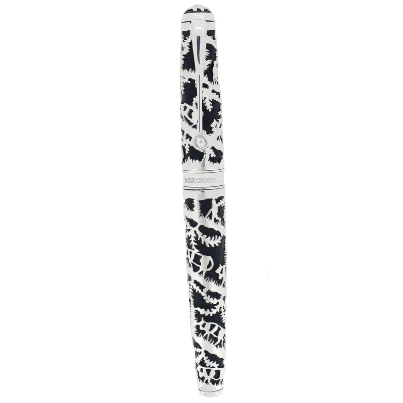 2002 CARAN D'ACHE LA POYA STERLING LIMITED EDITION 1503/2002 FOUNTAIN PEN NEVER INKED OFFERED BY ANTIQUE DIGGER