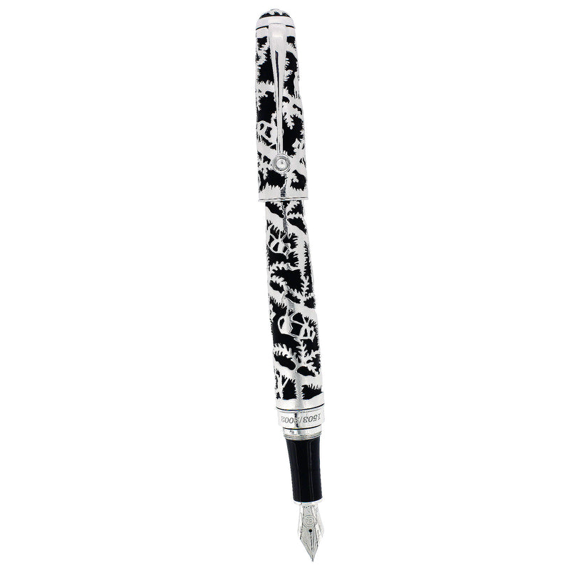 2002 CARAN D'ACHE LA POYA STERLING LIMITED EDITION 1503/2002 FOUNTAIN PEN NEVER INKED OFFERED BY ANTIQUE DIGGER