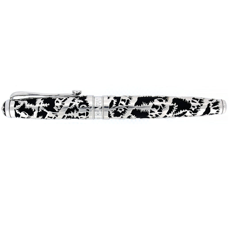 2002 CARAN D'ACHE LA POYA STERLING LIMITED EDITION 1503/2002 FOUNTAIN PEN NEVER INKED OFFERED BY ANTIQUE DIGGER