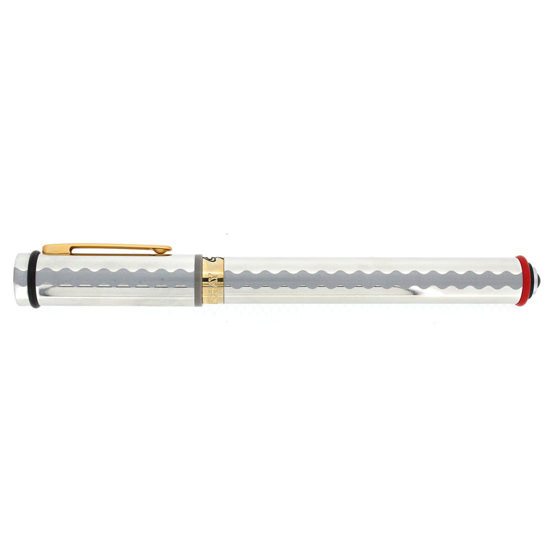 2002 LOIMINCHAY OPUS LIMITED EDITION WHITE GOLD 18K M NIB FOUNTAIN PEN OFFERED BY ANTIQUE DIGGER