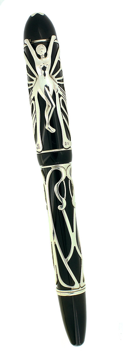 NEVER INKED 2002 MONTBLANC ANDREW CARNEGIE PATRON OF THE ART LIMITED EDITION FOUNTAIN PEN MINT OFFERED BY ANTIQUE DIGGER
