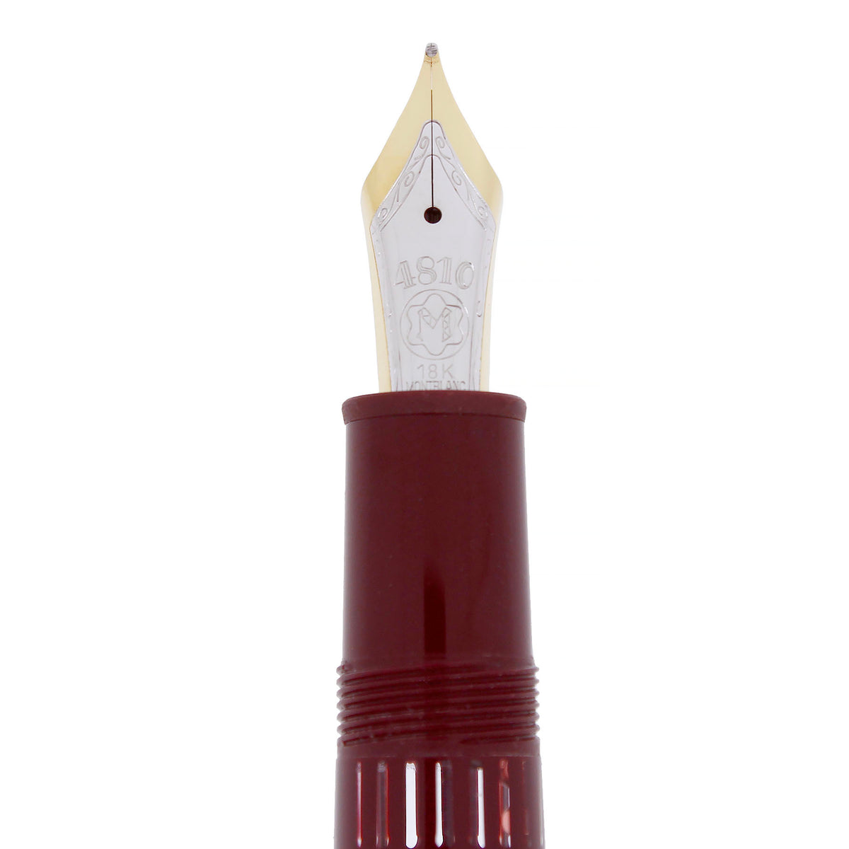 CIRCA 2002 MONTBLANC 146 LEGRAND DOUE STERLING VERMEIL BORDEAUX FOUNTA