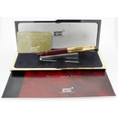 CIRCA 2002 MONTBLANC 146 LEGRAND DOUE STERLING VERMEIL BORDEAUX FOUNTAIN PEN MINT OFFERED BY ANTIQUE DIGGER