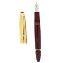 CIRCA 2002 MONTBLANC 146 LEGRAND DOUE STERLING VERMEIL BORDEAUX FOUNTAIN PEN MINT OFFERED BY ANTIQUE DIGGER