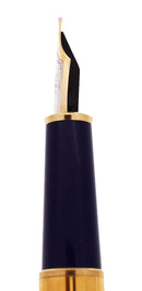 CIRCA 2002 MONTBLANC RAMSES II 144 SOLITAIRE STERLING VERMEIL FOUNTAIN PEN OFFERED BY ANTIQUE DIGGER