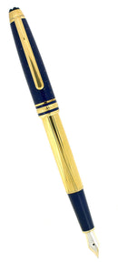 CIRCA 2002 MONTBLANC RAMSES II 144 SOLITAIRE STERLING VERMEIL FOUNTAIN PEN OFFERED BY ANTIQUE DIGGER