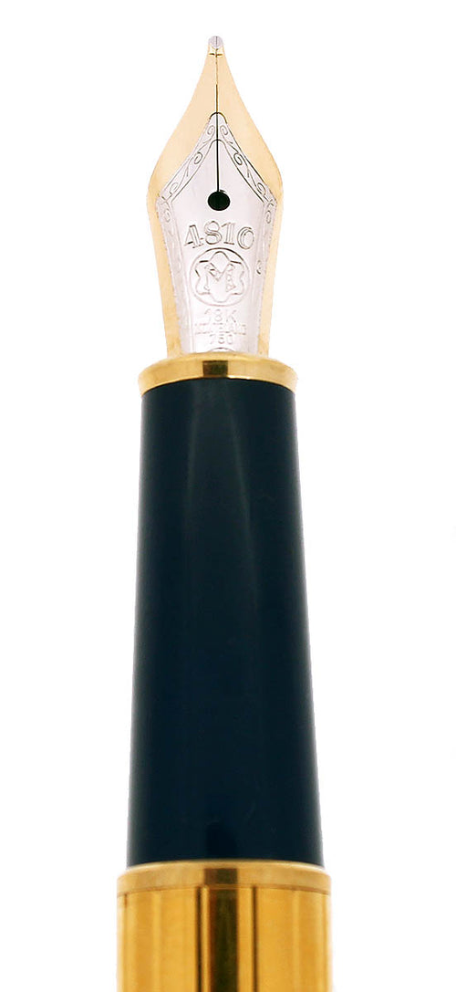 CIRCA 2002 MONTBLANC RAMSES II 144 SOLITAIRE STERLING VERMEIL FOUNTAIN