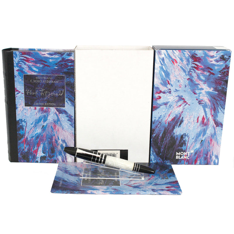 NEVER INKED 2002 MONTBLANC F. SCOTT FITZGERALD LIMITED EDITION FOUNTAIN PEN OFFERED BY ANTIQUE DIGGER