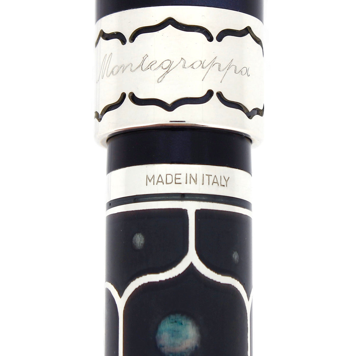 2002 MONTEGRAPPA COSMOS ENIGMA STERLING & ENAMELED LIMITED EDITION FOU