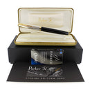 2002 PARKER 51 EMPIRE CAP SPECIAL EDITION BLACK FOUNTAIN PEN  MINT IN BOX OFFERED BY ANTIQUE DIGGER