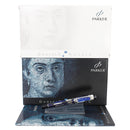 2002 PARKER DUOFOLD SPECIAL EDITION BLUE MOSAIC 18K MED NIB FOUNTAIN PEN NEW IN BOX OFFERED BY ANTIQUE DIGGER