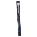2002 PARKER DUOFOLD SPECIAL EDITION BLUE MOSAIC 18K MED NIB FOUNTAIN PEN NEW IN BOX OFFERED BY ANTIQUE DIGGER