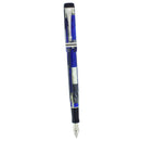 2002 PARKER DUOFOLD SPECIAL EDITION BLUE MOSAIC 18K MED NIB FOUNTAIN PEN NEW IN BOX OFFERED BY ANTIQUE DIGGER