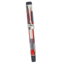 2002 PARKER DUOFOLD SPECIAL EDITION RED MOSAIC 18K MED NIB FOUNTAIN PEN NEW IN BOX OFFERED BY ANTIQUE DIGGER