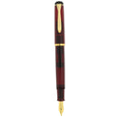 FIRST YEAR 2002 PELIKAN M200 RED TRANSPARENT FOUNTAIN PEN NEW IN BOX NEVER INKED DISCONTINUED OFFERED BY ANTIQUE DIGGER