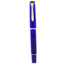 FIRST YEAR 2002 PELIKAN M200 BLUE TRANSPARENT FOUNTAIN PEN NEW IN BOX NEVER INKED DISCONTINUED OFFERED BY ANTIQUE DIGGER