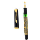 2002 PELIKAN (OLD STYLE) M900 VERMEIL TOLEDO 18C/750 MED NIB FOUNTAIN PEN NEVER INKED OFFERED BY ANTIQUE DIGGER