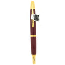 NEVER INKED 2002 PILOT RED & GOLD VANISHING POINT 14K MEDIUM NIB FOUNTAIN PEN NEW IN BOX OFFERED BY ANTIQUE DIGGER