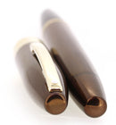 C2002 SHEAFFER LEGACY 2 COPPER & GOLD TRIM 18K FINE NIB FOUNTAIN PEN NEVER INKED OFFERED BY ANTIQUE DIGGER