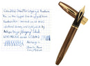 CIRCA 2002 SHEAFFER LEGACY 2 COPPER W/GOLD TRIM 18K FINE NIB FOUNTAIN PEN OFFERED BY ANTIQUE DIGGER