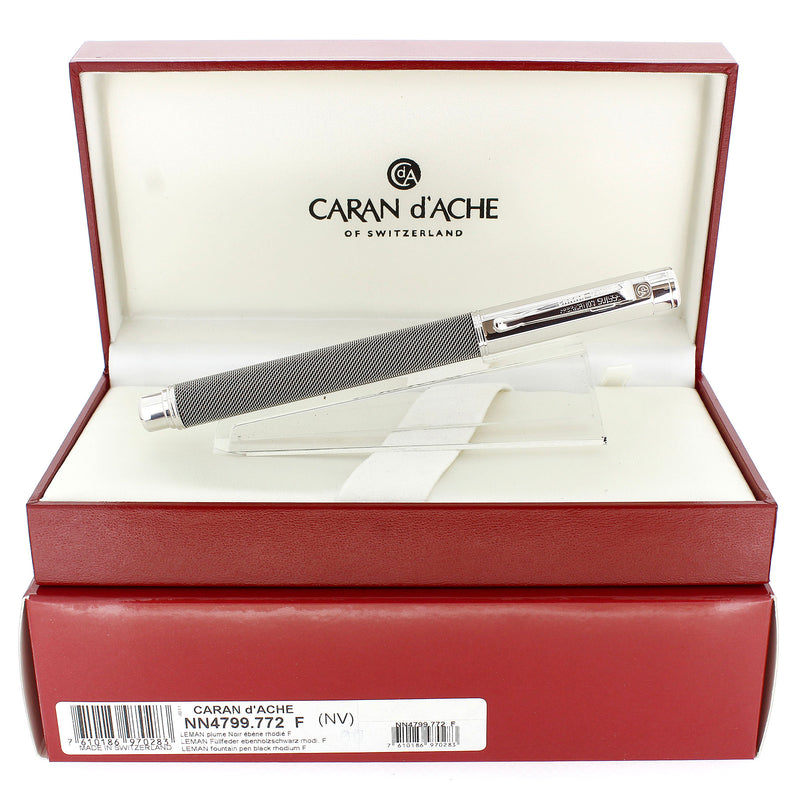 2003 CARAN D'ACHE VARIUS IVANHOE CHAINMAIL DESIGN FOUNTAIN PEN NEVER INKED OFFERED BY ANTIQUE DIGGER