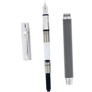 2003 CARAN D'ACHE VARIUS IVANHOE CHAINMAIL DESIGN FOUNTAIN PEN NEVER INKED OFFERED BY ANTIQUE DIGGER