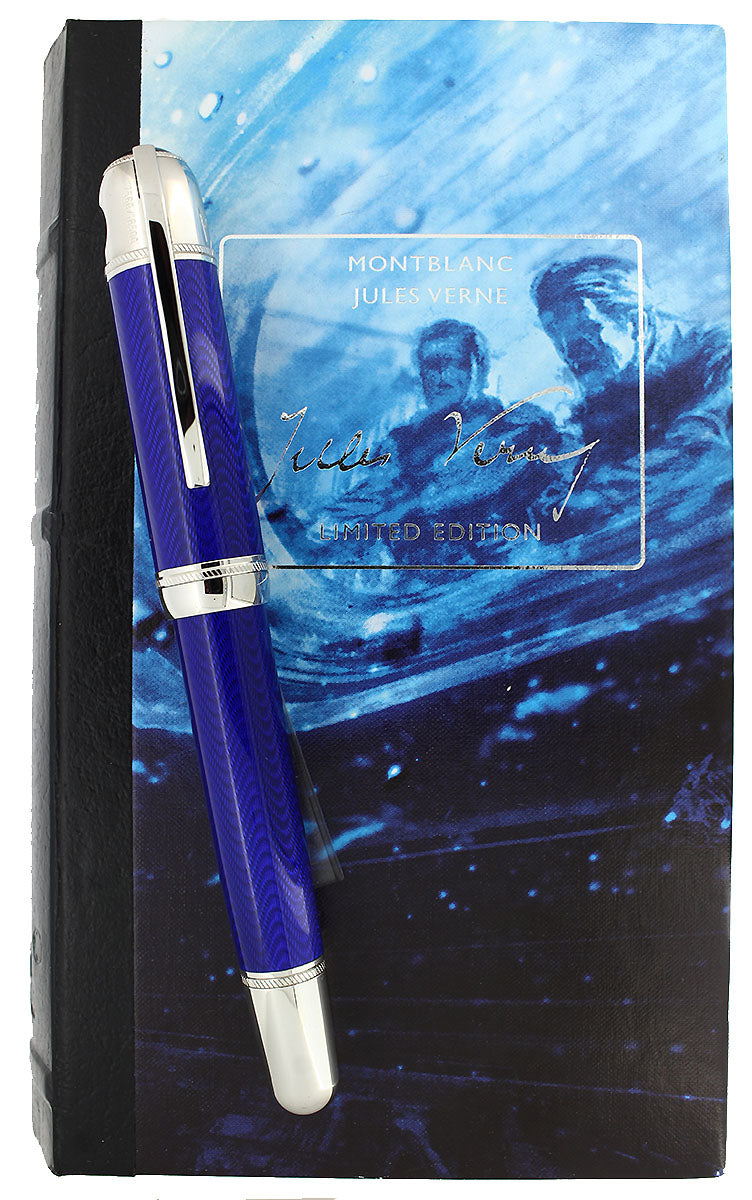 2003 MONTBLANC JULES VERNE WRITERS LIMITED EDITION FOUNTAIN PEN OFFERED BY ANTIQUE DIGGER