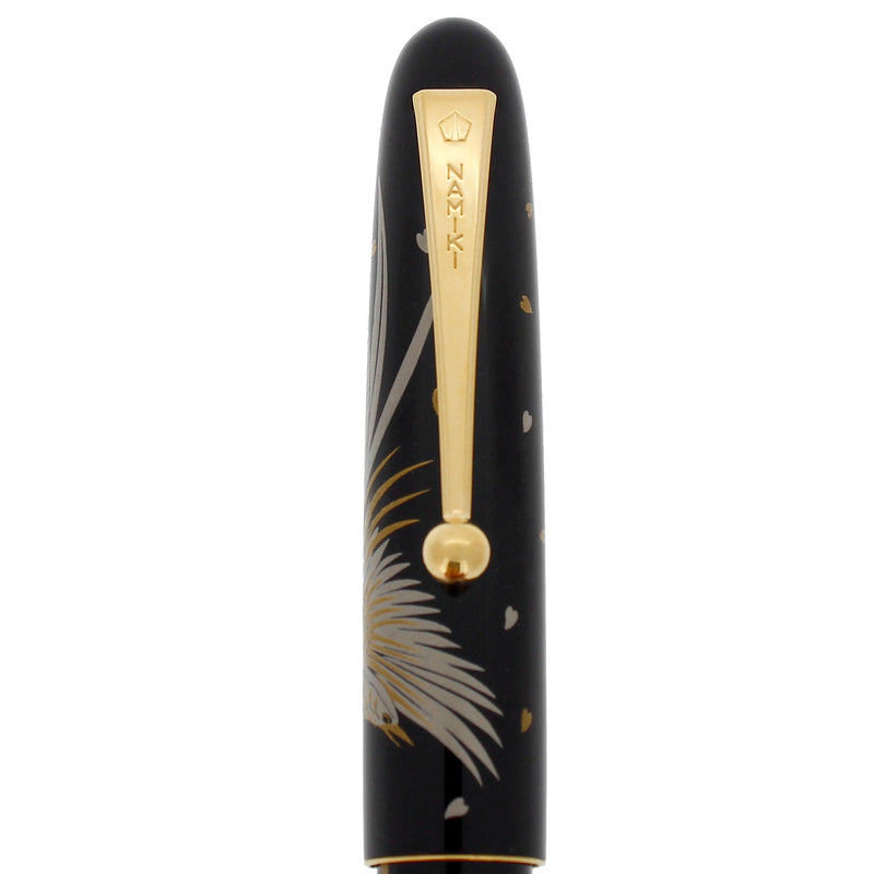 2003 NAMIKI NIPPON ART MAKI-E GOLDEN PHEASANT 14K MED NIB FOUNTAIN PEN OFFERED BY ANTIQUE DIGGER